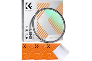 K&F CONCEPT 58mm White Mist Diffusion 1/4 Filter Dreamy Cinematic Effect, Soft Glow Diffuser Lens Filter (Nano-K Series)