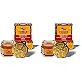 Tiger Balm Pain Relieving Ointment, Extra Strength, 0.63 Ounce, Cinnamon Yellow (Pack of 2)