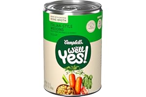 Campbell's Well Yes! Italian Wedding Soup with Bone Broth, 16.1 Oz Can