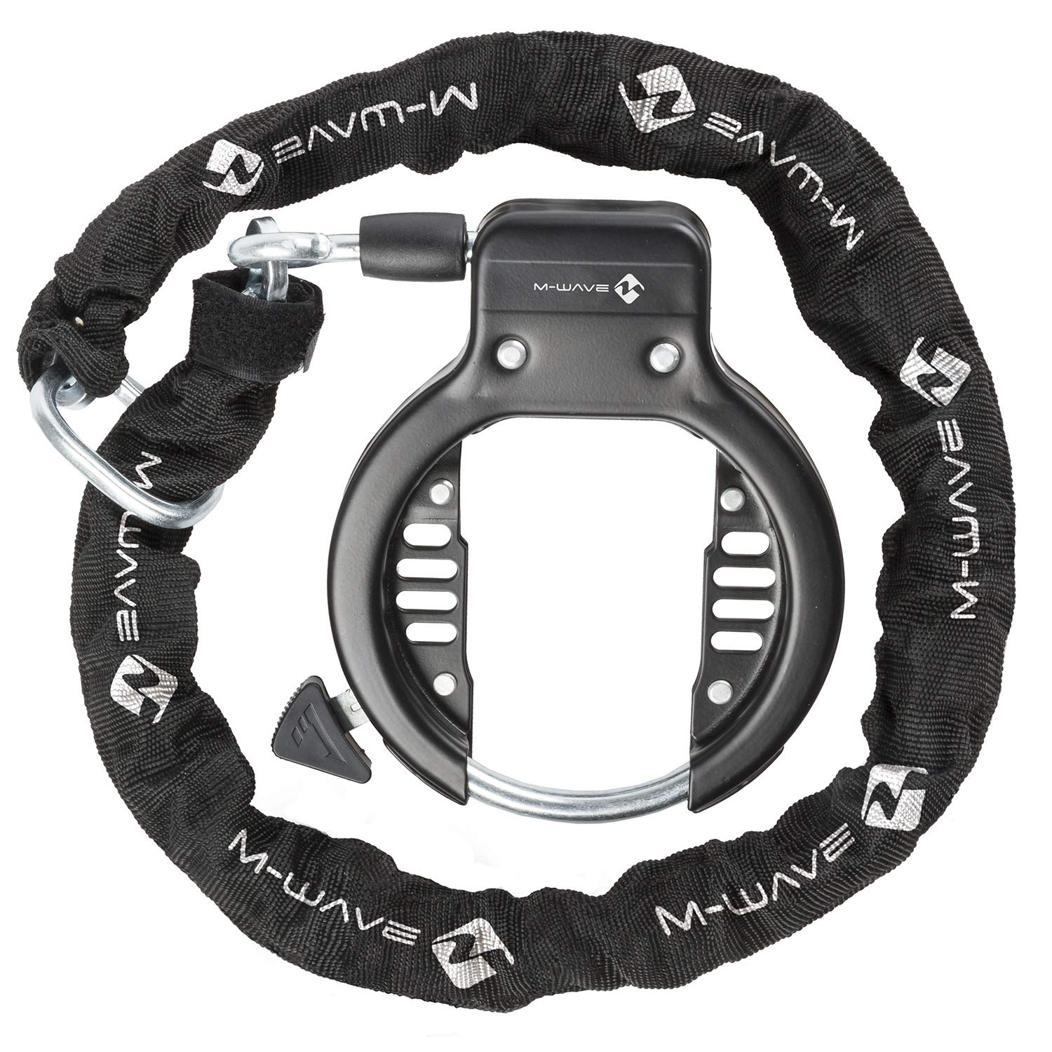 M-Wave Unisex Adult Ring Chain Frame Lock - Black, N/A