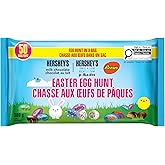 HERSHEY'S 50ct Egg Hunt Variety Pack 389g, Chocolate Easter Eggs, Easter Basket Stuffers