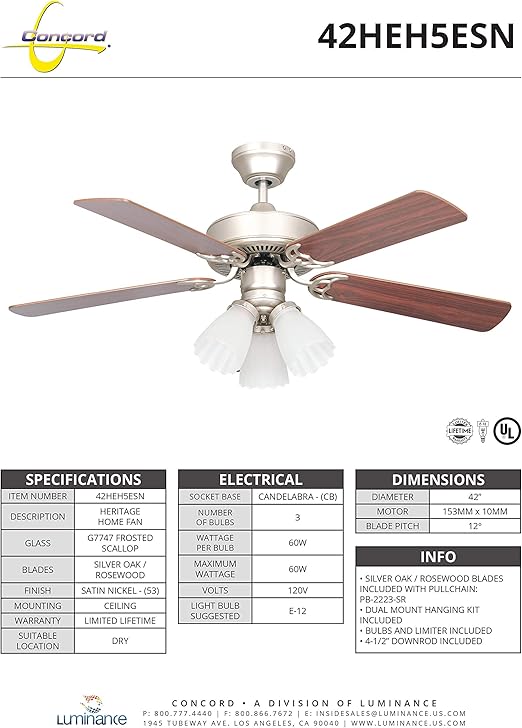 Ceiling Fan Wattage