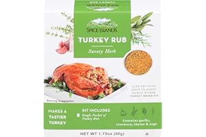 Spice Islands Savory Herb Turkey Rub, 1.75 Ounce