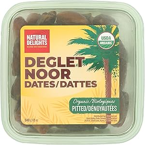 Organic Pitted Deglet Noor Dates, 12 OZ
