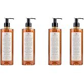 Prija Vitalising Cleansing Hand Wash with Ginseng Extract and Vitalising 2 in 1 Shower Gel and Shampoo Bundle 4 x 12.85 Fl. Oz