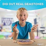 National Geographic Mega Gemstone Dig Kit - 15 Real Gemstones STEM Educational view 2