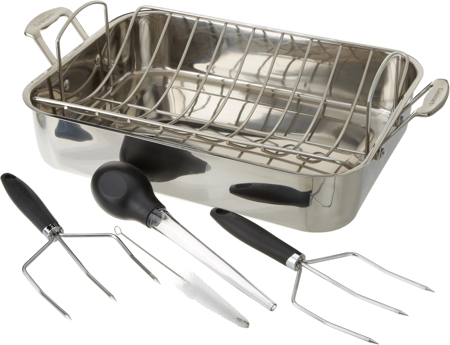 Cuisinart 711716URBAM Roasting Pan Set Amazon.co.uk Kitchen & Home