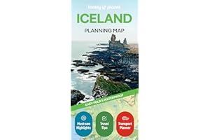 Lonely Planet Iceland Planning Map
