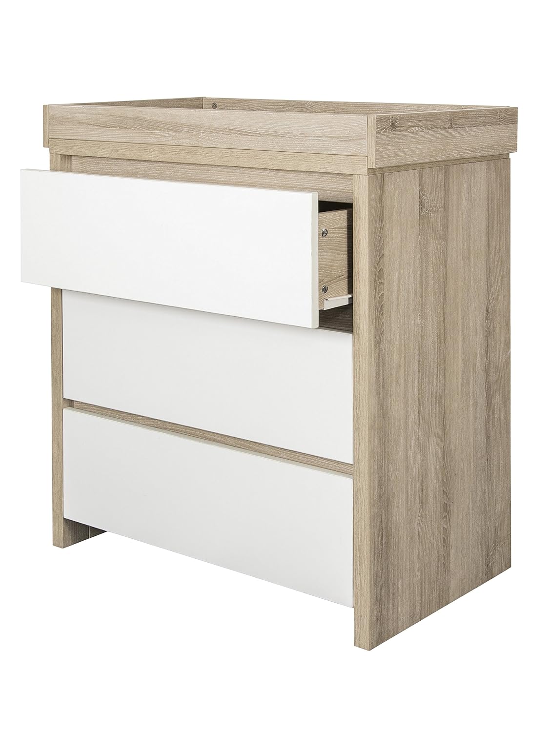 pine baby changing unit with drawers
