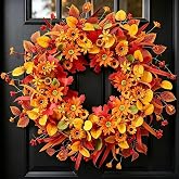 Fall Wreath for Front Door 22