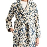 Pendleton Women's Robe, 100% Cotton Plush Terry Bathrobe, 44” Length
