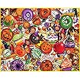 White Mountain Fall Treats 1000-Piece Jigsaw Puzzle - Thanksgiving Autumn Theme Puzzle