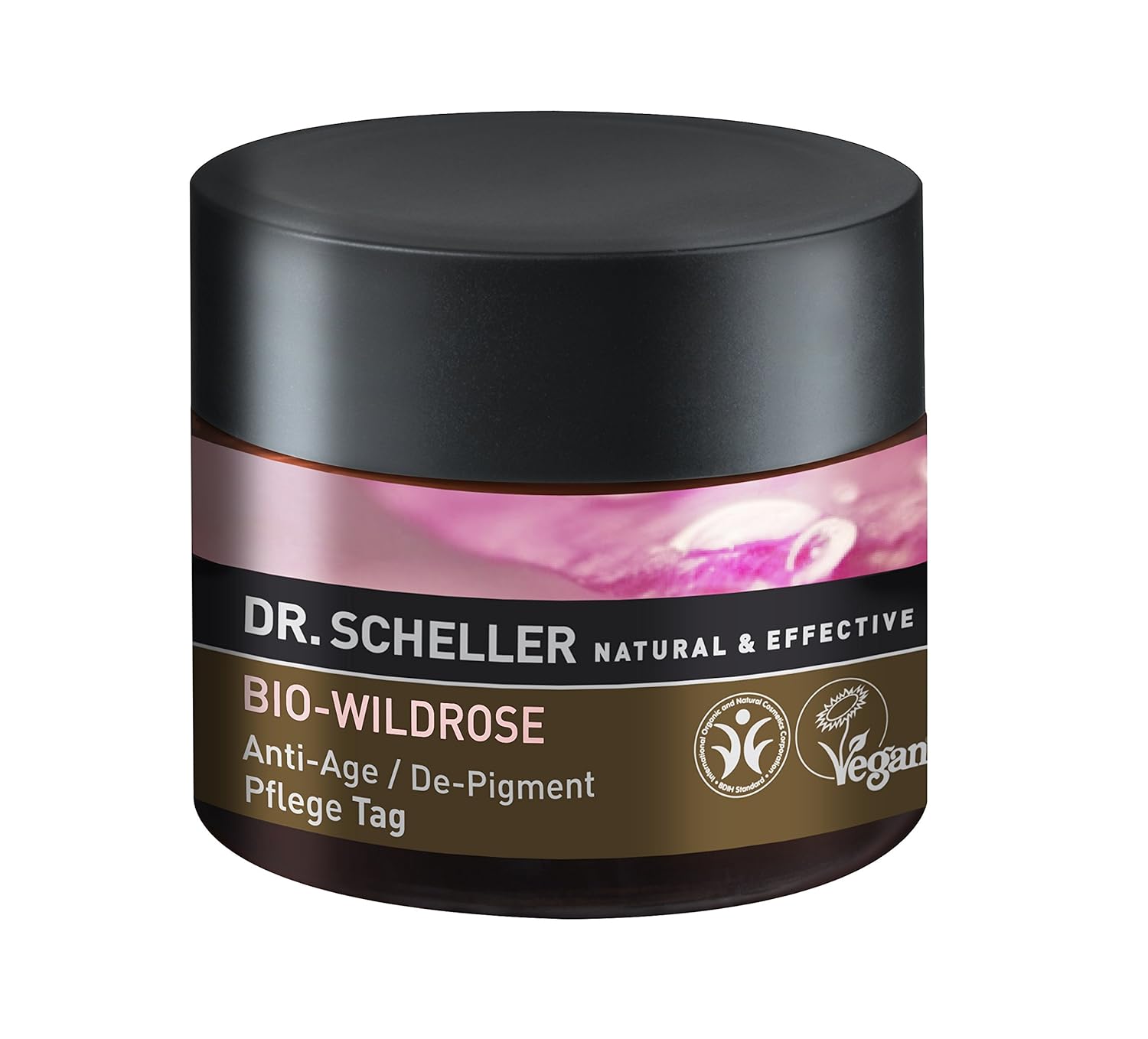 Anti-aging De-pigment Day Care Cream Organic Wild Rose Dr. Scheller Skin Care 1.8 oz Cream