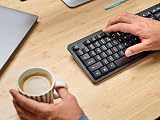 Trust Ymo II Silent Wireless Keyboard and Mouse UK QWERTY view 8
