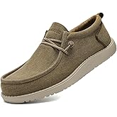 ITAZERO Men Extra Wide Shoes - 4E to 5E Wide Toe Box Shoes for Men XX Wide Width Swollen Feet - Men's Loafers & Slip-ons with Arch Support Insole for Plantar Fasciitis