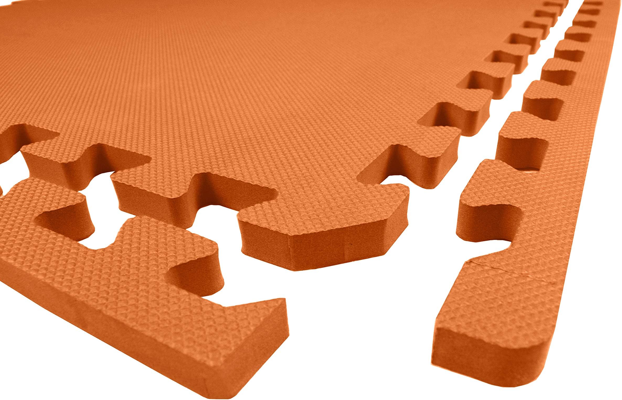 IncStores 5/8" Premium Interlocking Foam Tiles - Ideal for p90x, Insanity, Pilates, Yoga, Other Aerobic/Cardio Work Outs, and Kids playrooms…