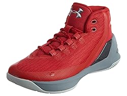 Under Armour Boy's Curry 3 Basketball Shoe Blue