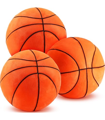  Sports Basketball バスケットボールぬいぐるみ Amazon.com: June Garden 3