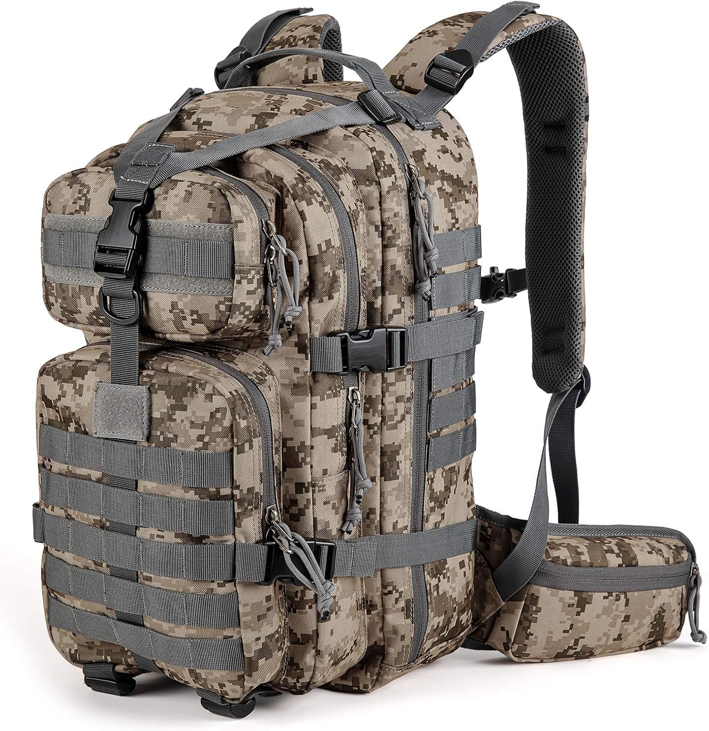 Gelindo Military Tactical Backpack, Army Molle Bag for Hunting, Camping,Hiking 35L