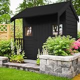 Johnstone's Garden Colours Fence Paint Black Exterior Wood 1 L Weathershield view 3