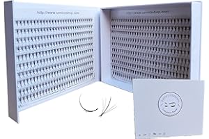 600 Wispy Premade fans 5D 0.07 Mixed Lengths 9-16mm 1000 fans Volume loose Lashes C D Curl Handmade Fan eyelash extensions Kimeyelashes promade fan (Wispy - 5D - Curl C)