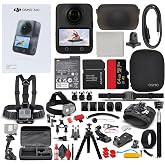 DJI Osmo 360 Action Camera Standard Combo | Waterproof Dual Lens 8K Recording | Travel Vlogging Gear for Cycling, Hiking, Surfing and Outdoor Sports (CP.OS.00000442.02) + 50-in-1 Accessory Kit + More