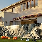 Nuxovilar Halloween Banner,78.7