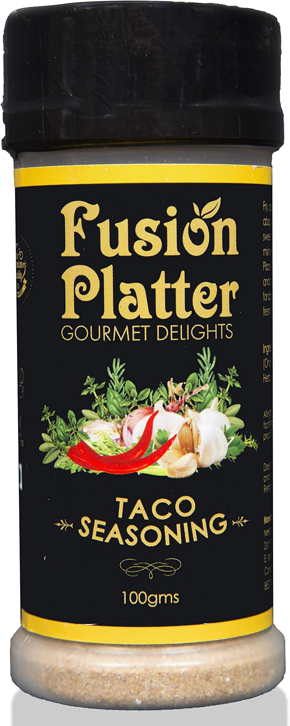 Fusion Platter Taco Seasoning, 100 Grams