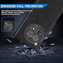 ZZXX for OnePlus 12R Wallet Case with [RFID