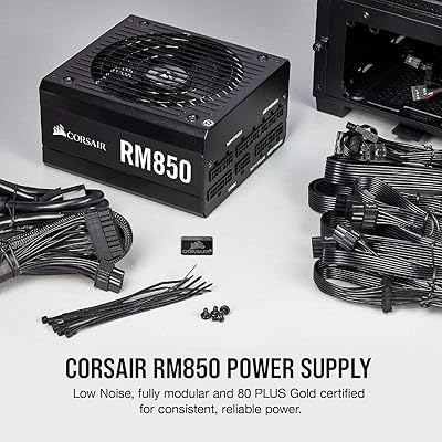 Buy Corsair Rm Series Rm850 850 Watt 80 Gold Certified Fully Modular Power Supply Microsoft Modern Standby Cp Na Online In Indonesia B07rckg95l