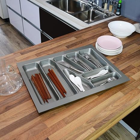 Dros 9 Compartments Cutlery Tray Insert Utensil Drawer Divider