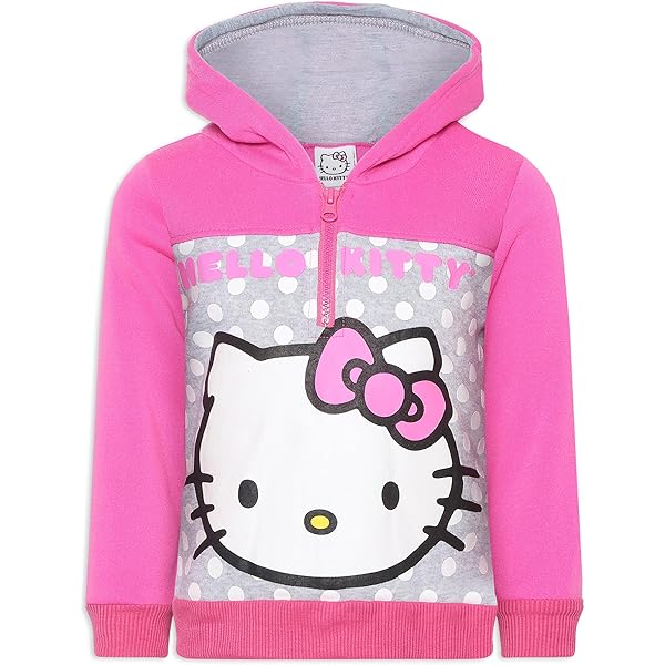 Conjunto Invierno Niño Conjunto Hello Kitty Sudadera Y Pantalones - Forro Polar Suave Para Niñas 2T A 14-16 Sudadera Felpa Hello Kitty
