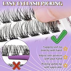 Self Adhesive Eyelashes SA03 48 PCS Self Adhesive