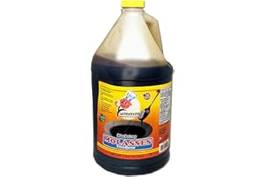 Yummmy Blackstrap Molasses - Melasa de caña, 1 Gal (128 FL OZ), Kosher Certified, Dark Color, BPA free container, Unsulfured, All Natural