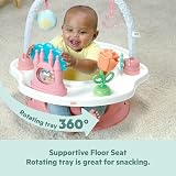 Bright Starts Disney Princess SuperSeat 3-in-1 Baby Seat Pink 6 Toys 4m-4y view 5
