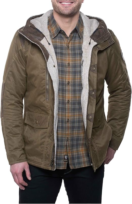 Kuhl Men's Arktik Jacket, Dark Khaki, Small at Amazon Men’s Clothing store