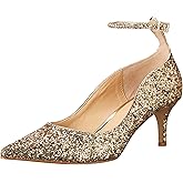 Jewel Badgley Mischka Jamila Ankle Strap Kitten Heel