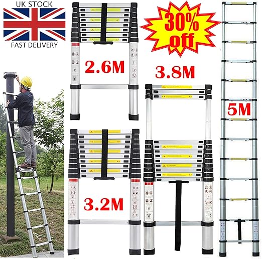 telescopic loft ladder amazon