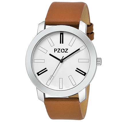 Analogue White Dial Mens Watch