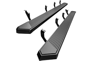 YITAMOTOR 6 inches Running Boards Compatible with 2022-2026 Toyota Tundra CrewMax Cab, Side Steps with Adjustable Slider & Diamond Pedal, Step Bars, Stainless Steel Nerf Bar Rails, Black