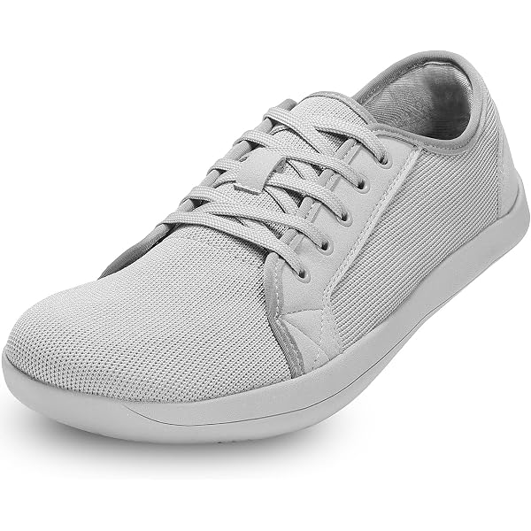 Chaussures Pieds Nus ZYEN Pour Femme - Modèle Extra Large Et Respirant - Semelle Zéro Drop Légère - Baskets Minimalistes Pour Sport Et Quotidien