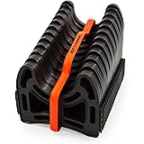 Camco 20 Ft (43051) Sidewinder RV Sewer Hose Support, Made From Sturdy Lightweight Plastic, Won't Creep Closed, Holds Hoses i