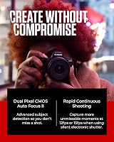 Canon EOS R50 Mirrorless Camera Content Creator Kit 4K APS-C WiFi Bluetooth view 4