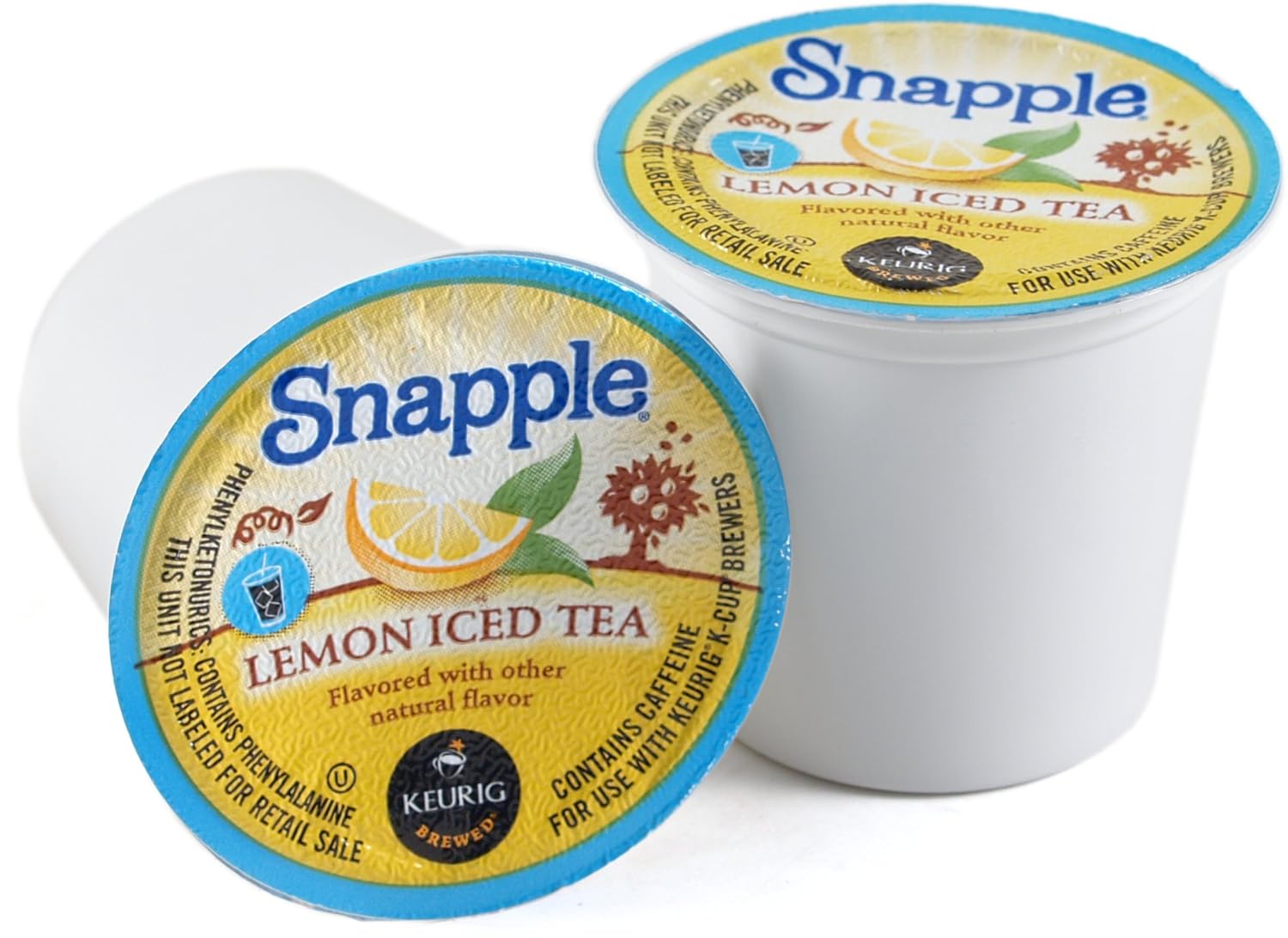 Snapple Lemon Iced Tea Keurig KCups, 32 Count Coffee