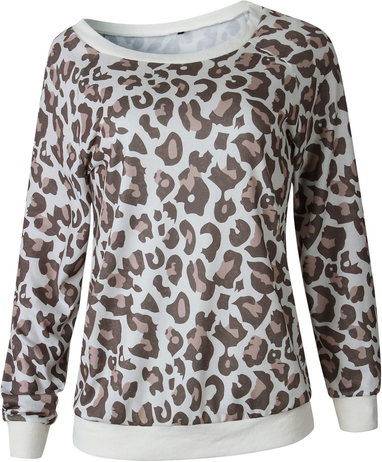 grey leopard sweatshirt