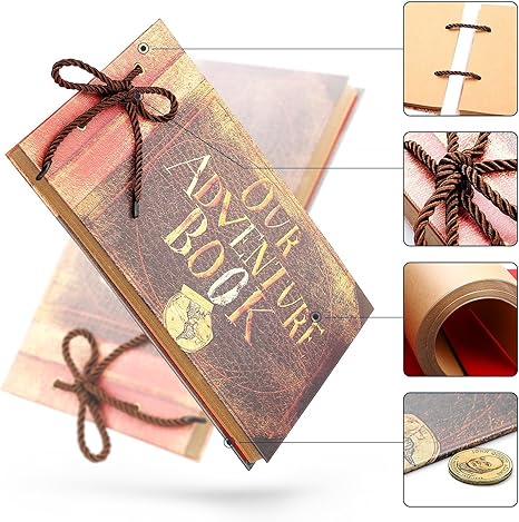 Wilbest - Álbum de recortes para familia hecho a mano, diseño de libro