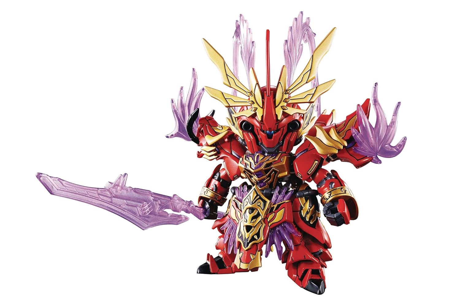 BANDAI SPIRITS SD Gundam Sangoku Soketsuden Zhang He Altron Gundam Pre-Colored Plastic Model Bas5057820 I.1554763883