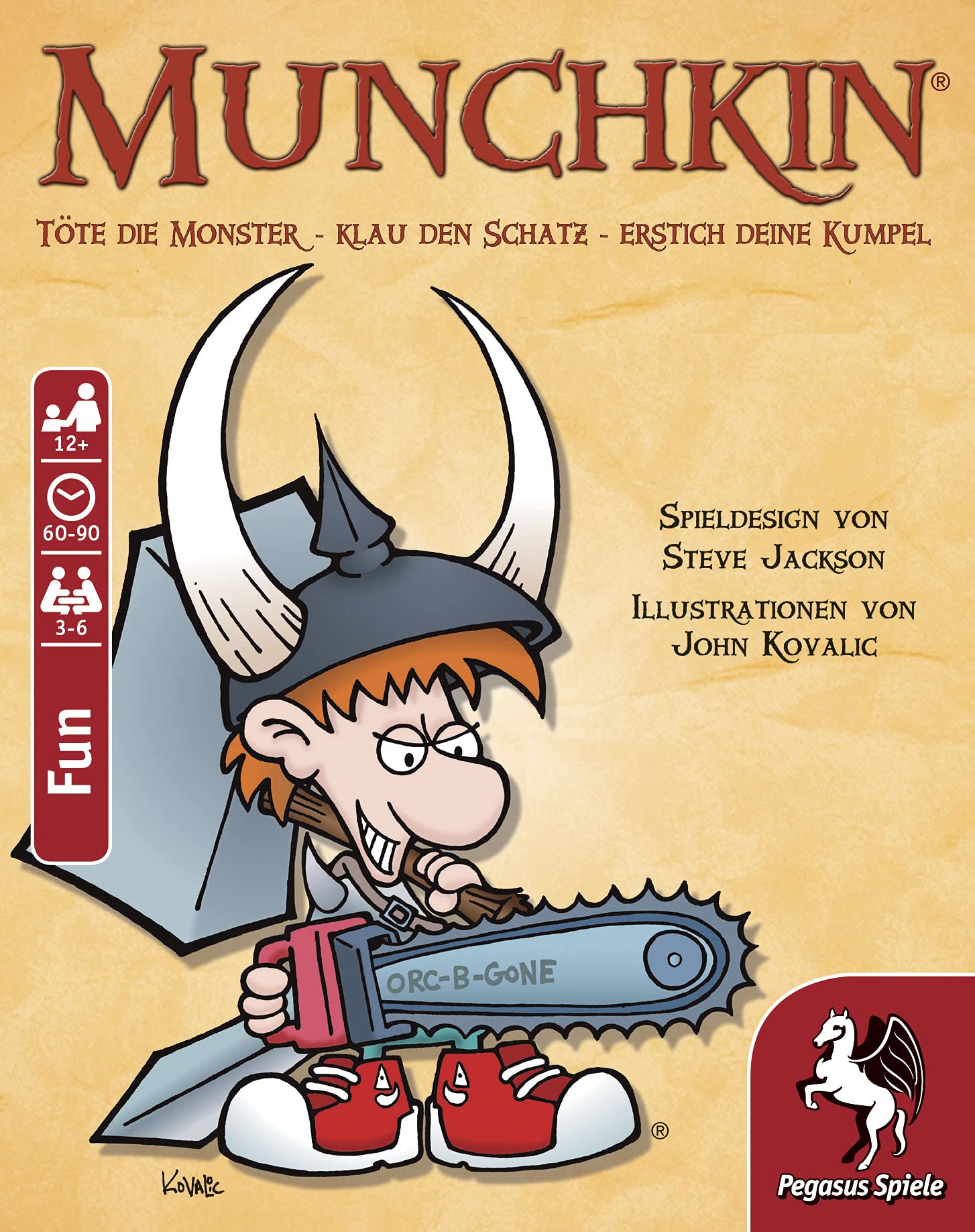 Pegasus Spiele 17211G - Munchkin Kartenspiel 3