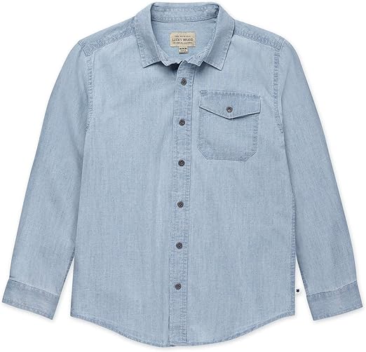 lucky brand denim shirt