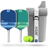Selkirk Sport SLK Neo Pickleball Paddles Set of 2 + Pickleballs + Sling Bag | Pickle Ball Rackets 2 Pack in Graphite or Fiberglass, with an Expanded Sweet Spot
